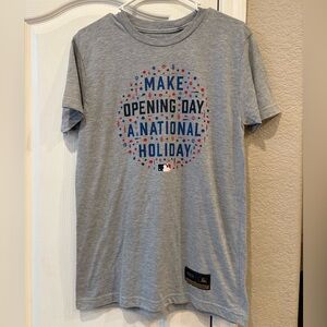 Baseballism “Make Opening Day A National Holiday” T-Shirt, Small NWT